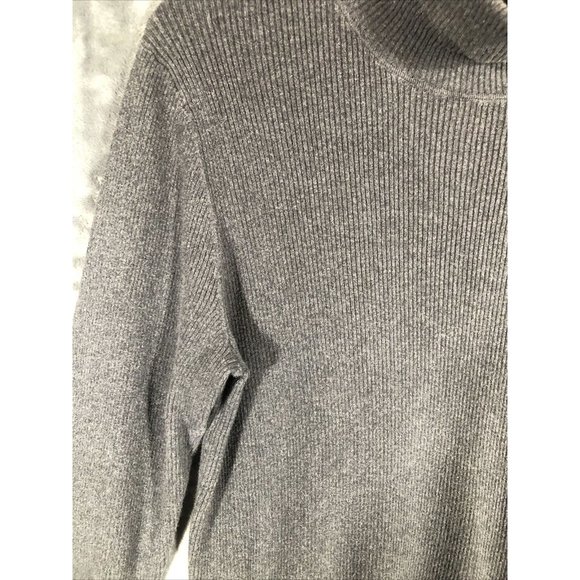 Old Navy Turtleneck Sweater Women’s Gray Adult Size Large - Picture 5 of 10